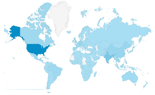 Reach of the Global Plant Science Calendar